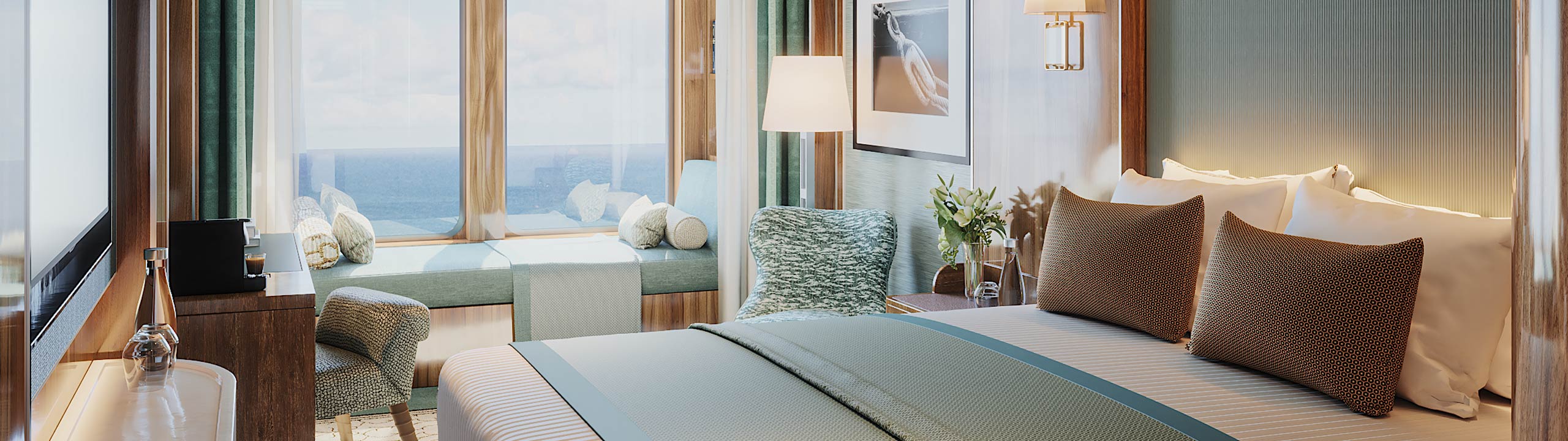 Atlas Ocean Voyages Unveils Suite Collection For Atlas Adventurer, The World’S First Luxury Expedition Sailing Yacht