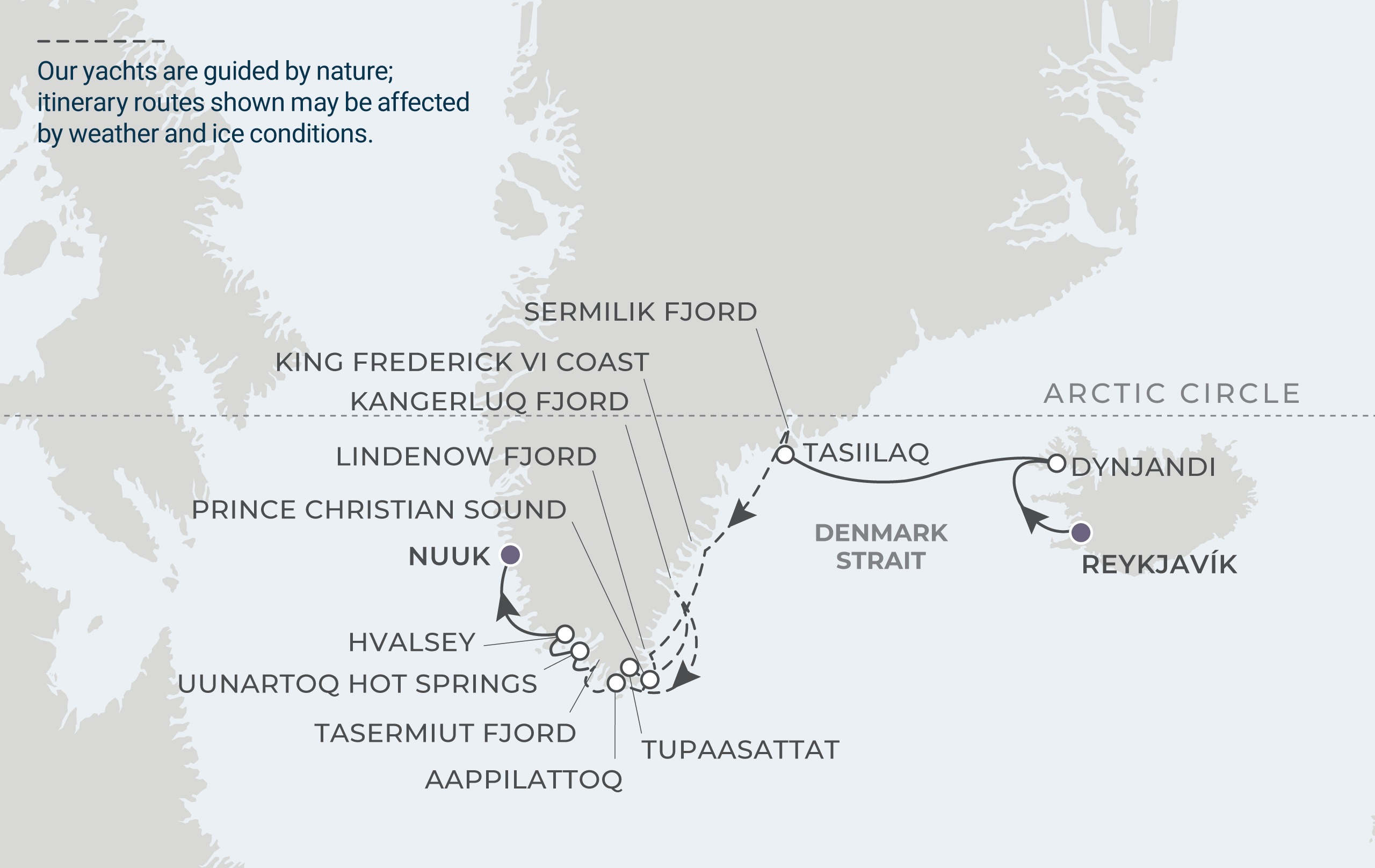 Map for 10-Night Reykjavik to Nuuk 7.19.28